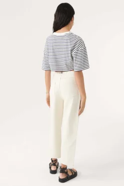 ba&sh Denim*Aime. Blanc Ecru
