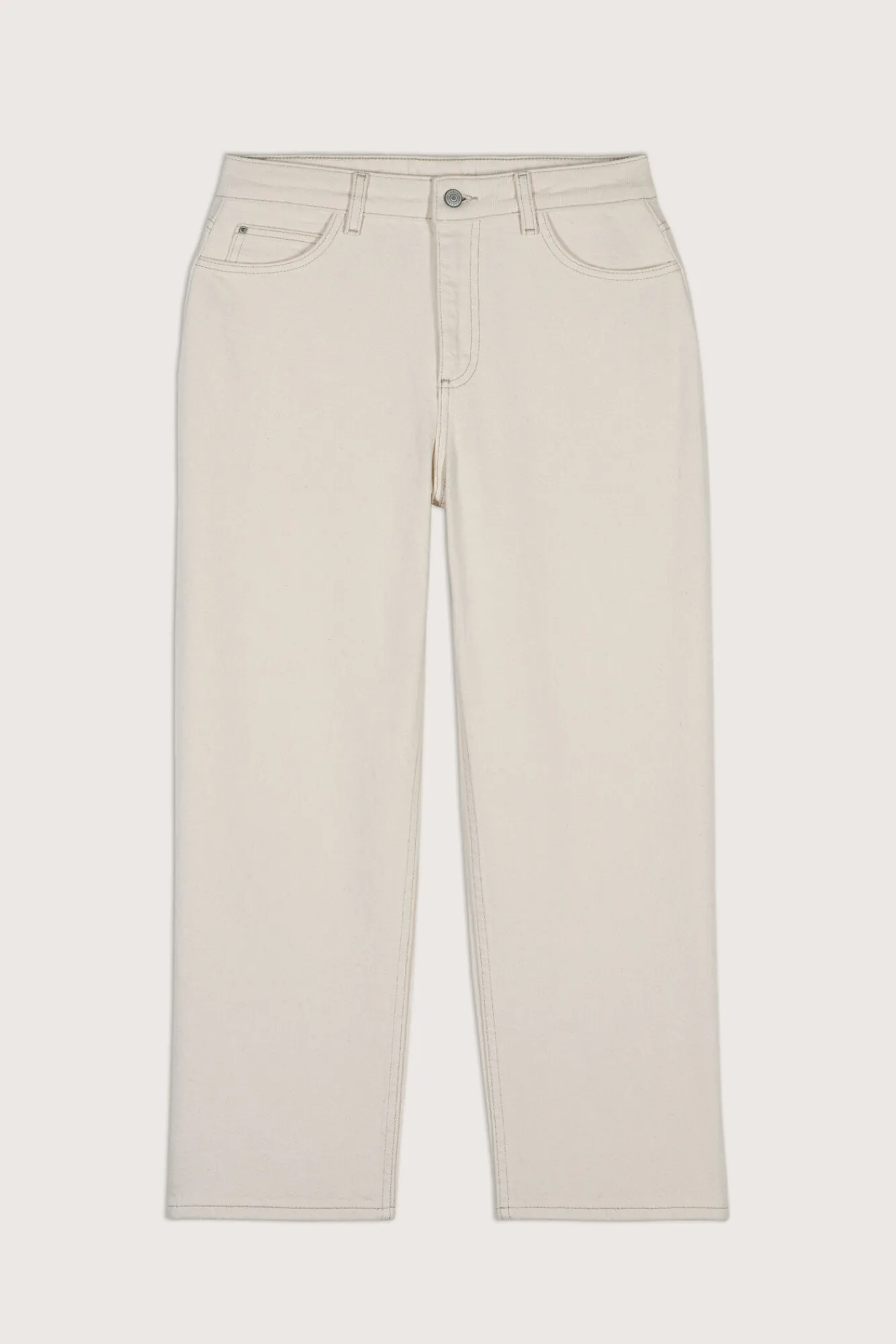 ba&sh Denim*Aime. Blanc Ecru