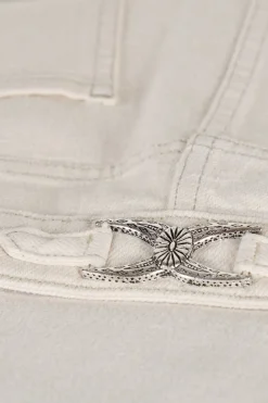 ba&sh Denim*Aime. Blanc Ecru