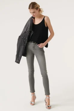 ba&sh Denim*Aimie. Gris