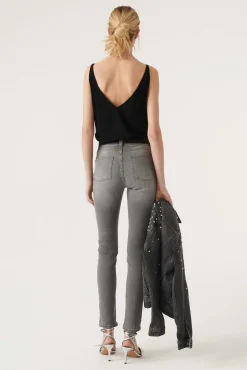 ba&sh Denim*Aimie. Gris