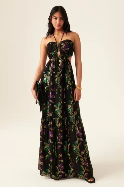 ba&sh Robes*Alessia. Noir