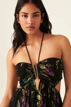 ba&sh Robes*Alessia. Noir