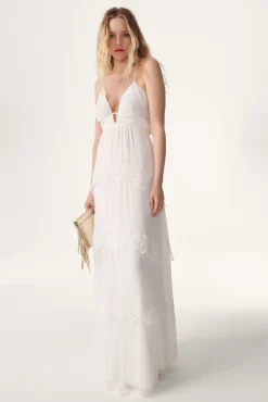 ba&sh Robes*Ally. Blanc