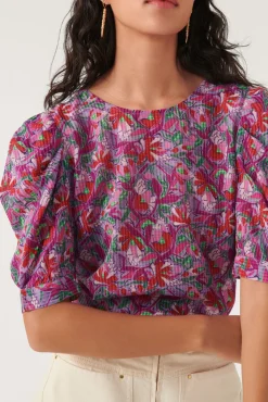 ba&sh Tops & Chemises*Amael. Blanc Ecru