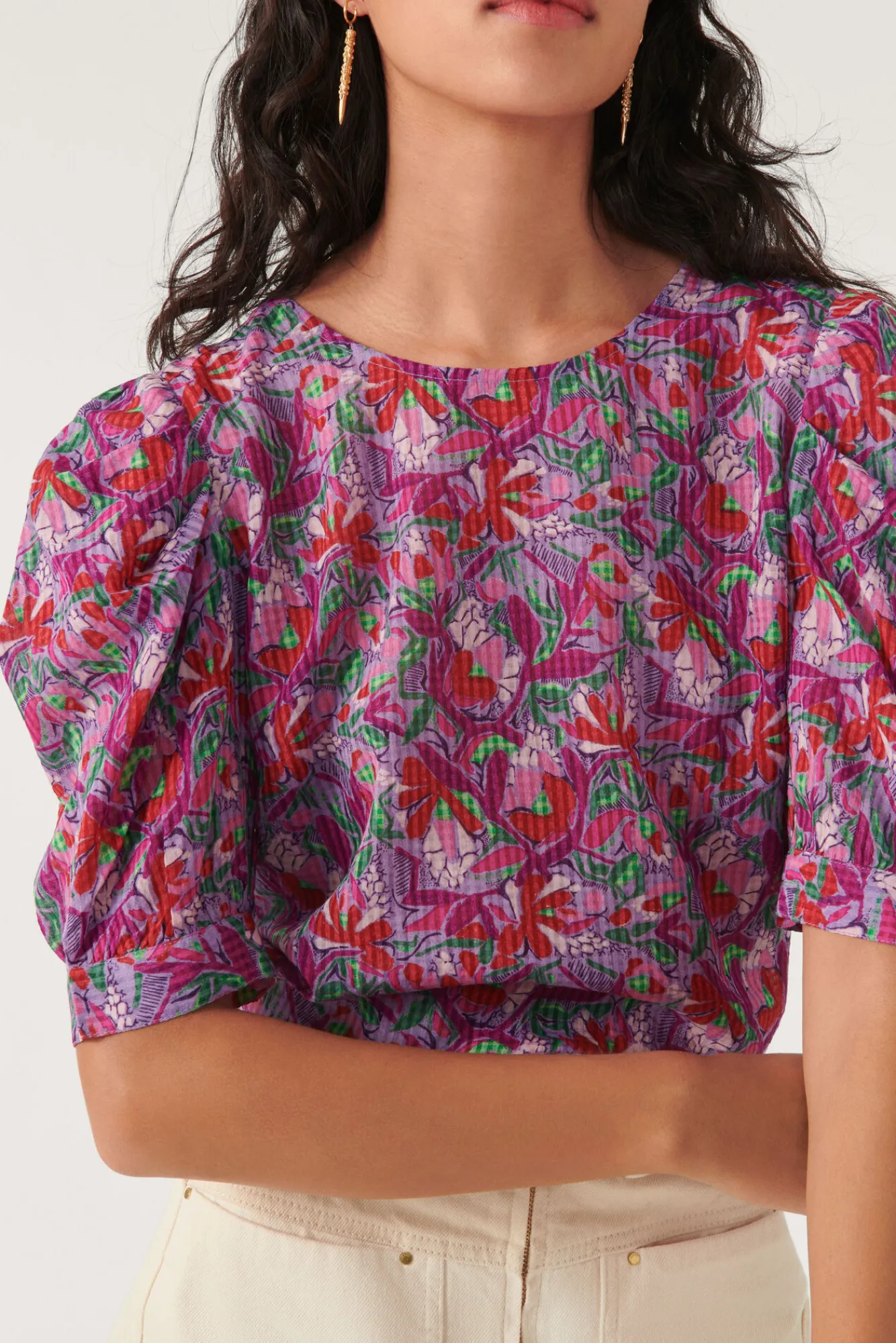 ba&sh Tops & Chemises*Amael. Blanc Ecru