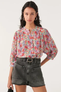 ba&sh Tops & Chemises*Amedee. Blanc Ecru