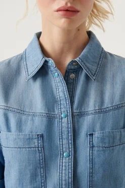 ba&sh Tops & Chemises*Ancel. Denim