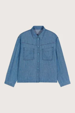 ba&sh Tops & Chemises*Ancel. Denim