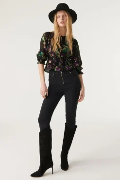 ba&sh Tops & Chemises*Angelo. Noir