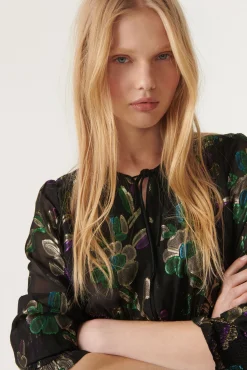 ba&sh Tops & Chemises*Angelo. Noir