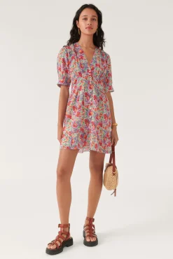 ba&sh Robes*Aniela. Blanc Ecru