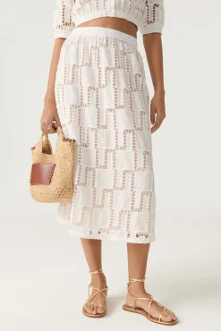 ba&sh Jupes & Shorts*Anira. Blanc Ecru