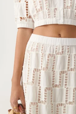 ba&sh Jupes & Shorts*Anira. Blanc Ecru
