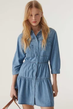 ba&sh Robes*Aquaria. Denim