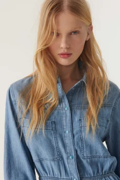 ba&sh Robes*Aquaria. Denim