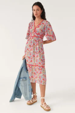 ba&sh Robes*Aquila. Blanc Ecru