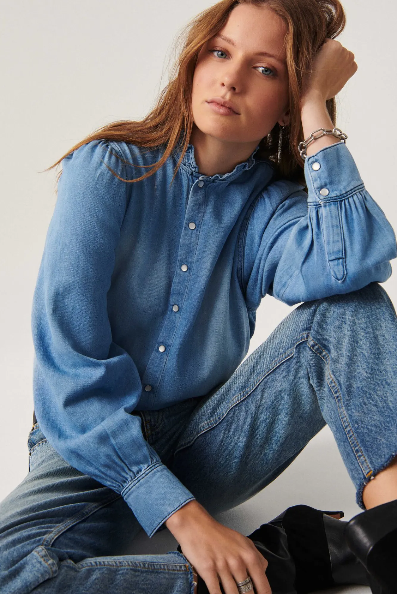 ba&sh Tops & Chemises*Axelle. Bleu