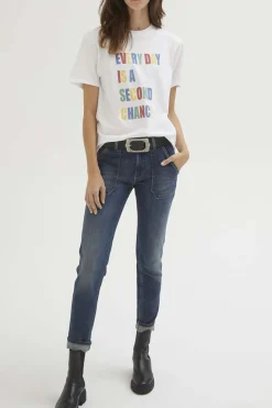 ba&sh T-Shirts*Baarity. Blanc