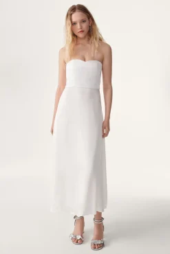 ba&sh Robes*Ben. Blanc Ecru