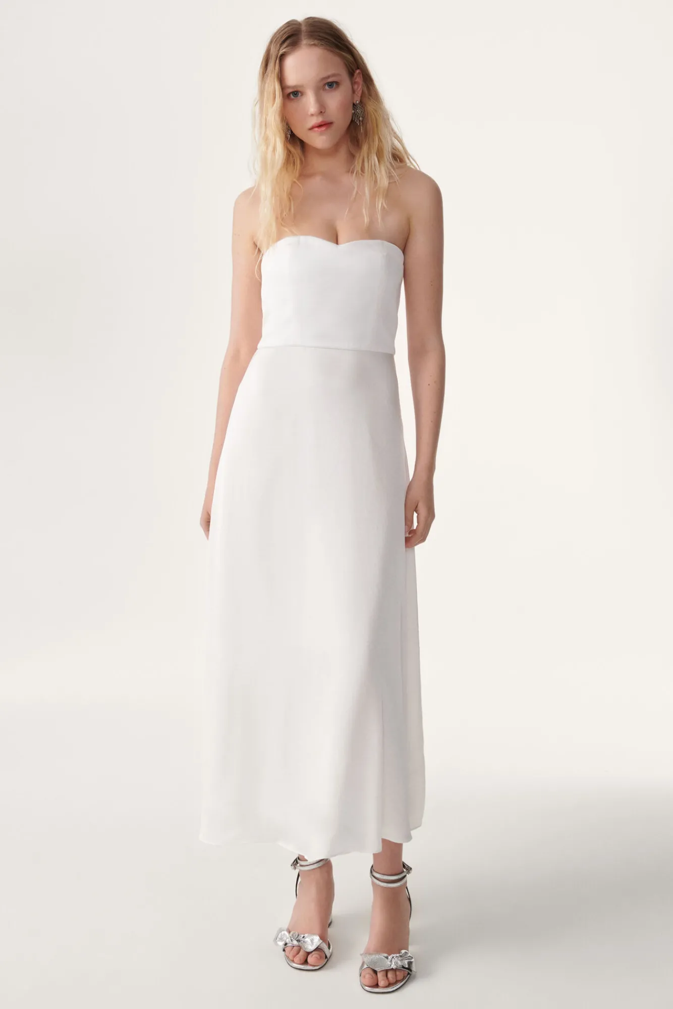 ba&sh Robes*Ben. Blanc Ecru