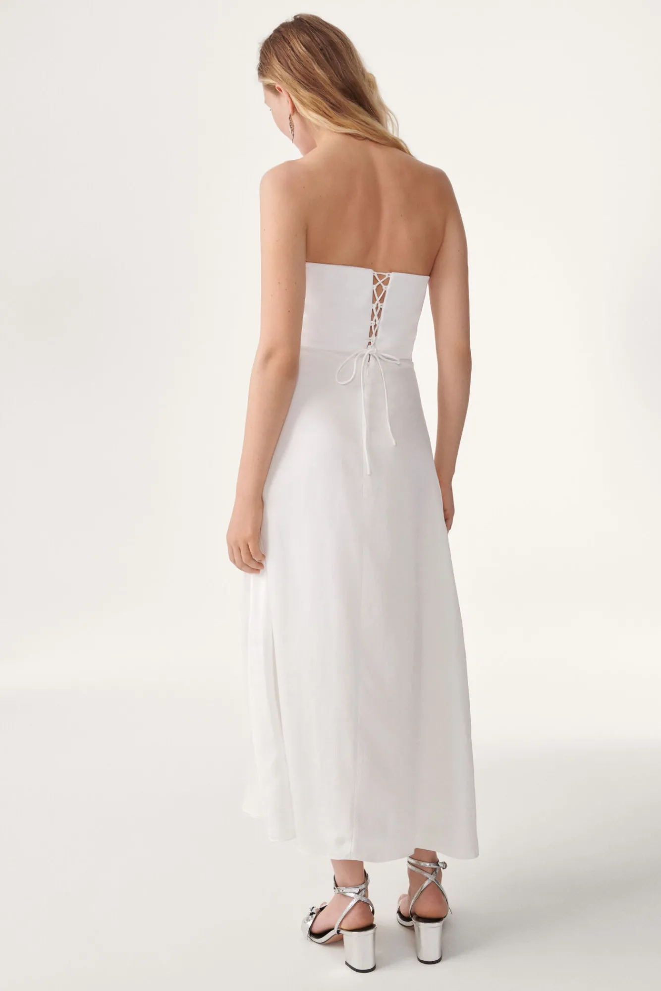 ba&sh Robes*Ben. Blanc Ecru