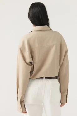 ba&sh Tops & Chemises*Benco. Beige