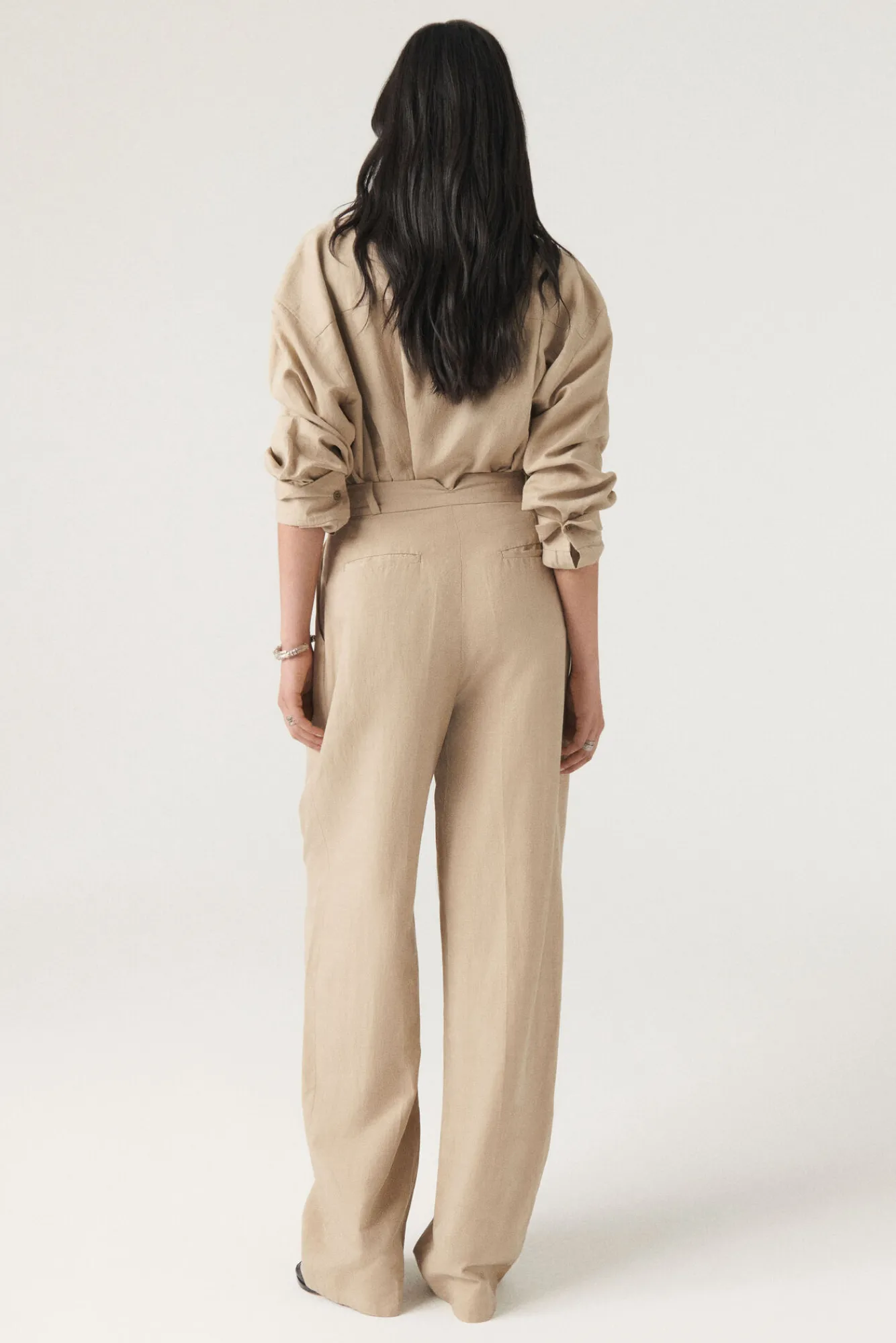 ba&sh Pantalons*Berny. Beige