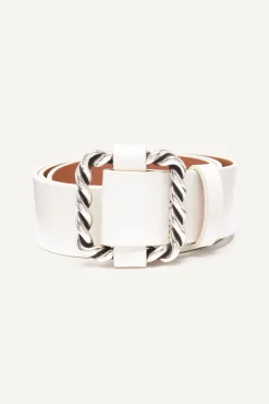 ba&sh Ceintures*Bimba. Blanc Ecru