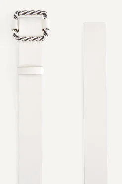 ba&sh Ceintures*Bimba. Blanc Ecru