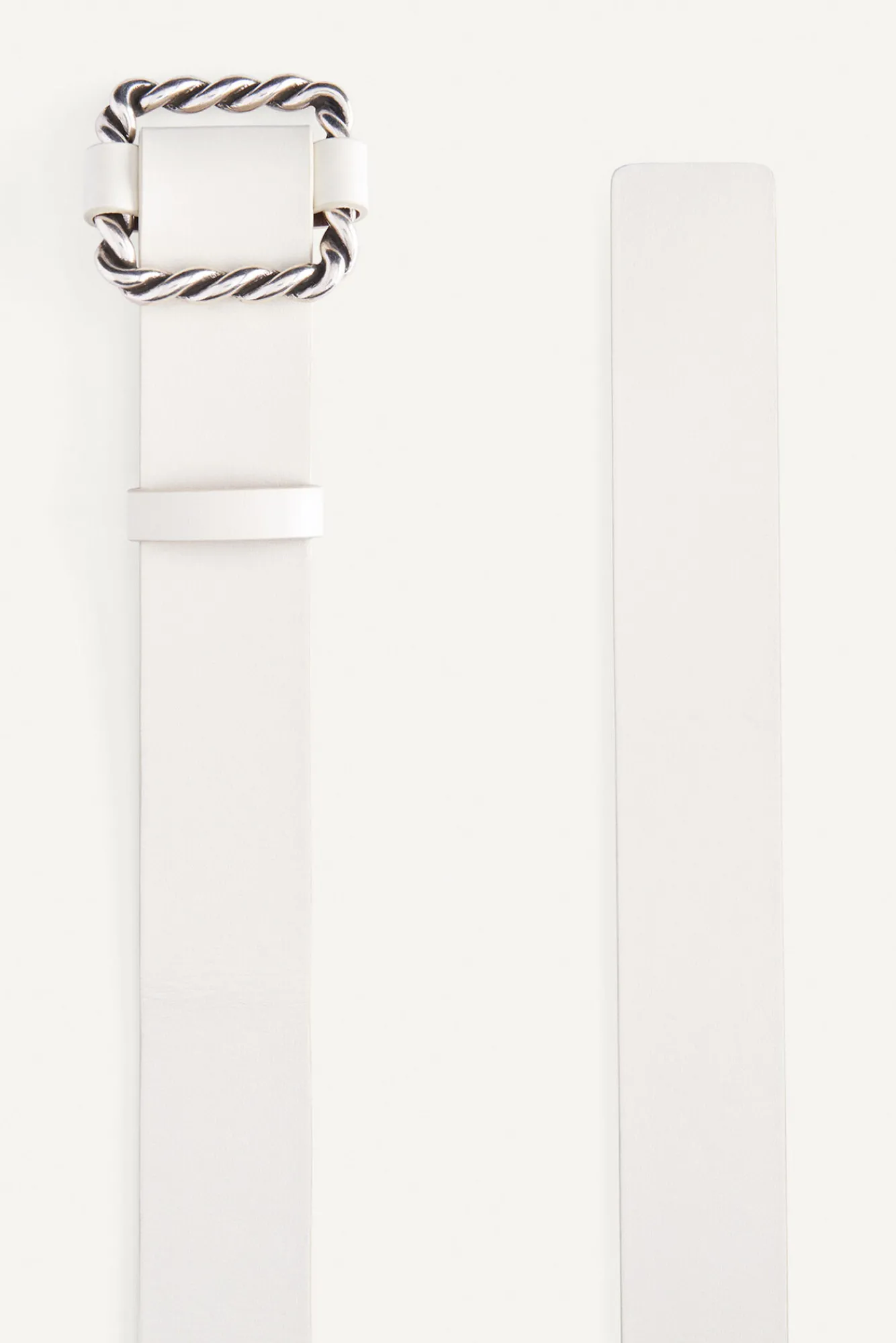 ba&sh Ceintures*Bimba. Blanc Ecru