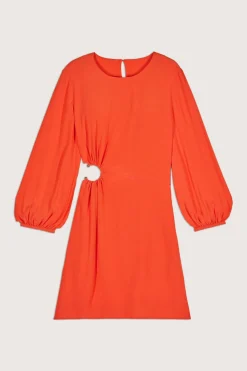 ba&sh Robes*Bonica. Jaune-Orange