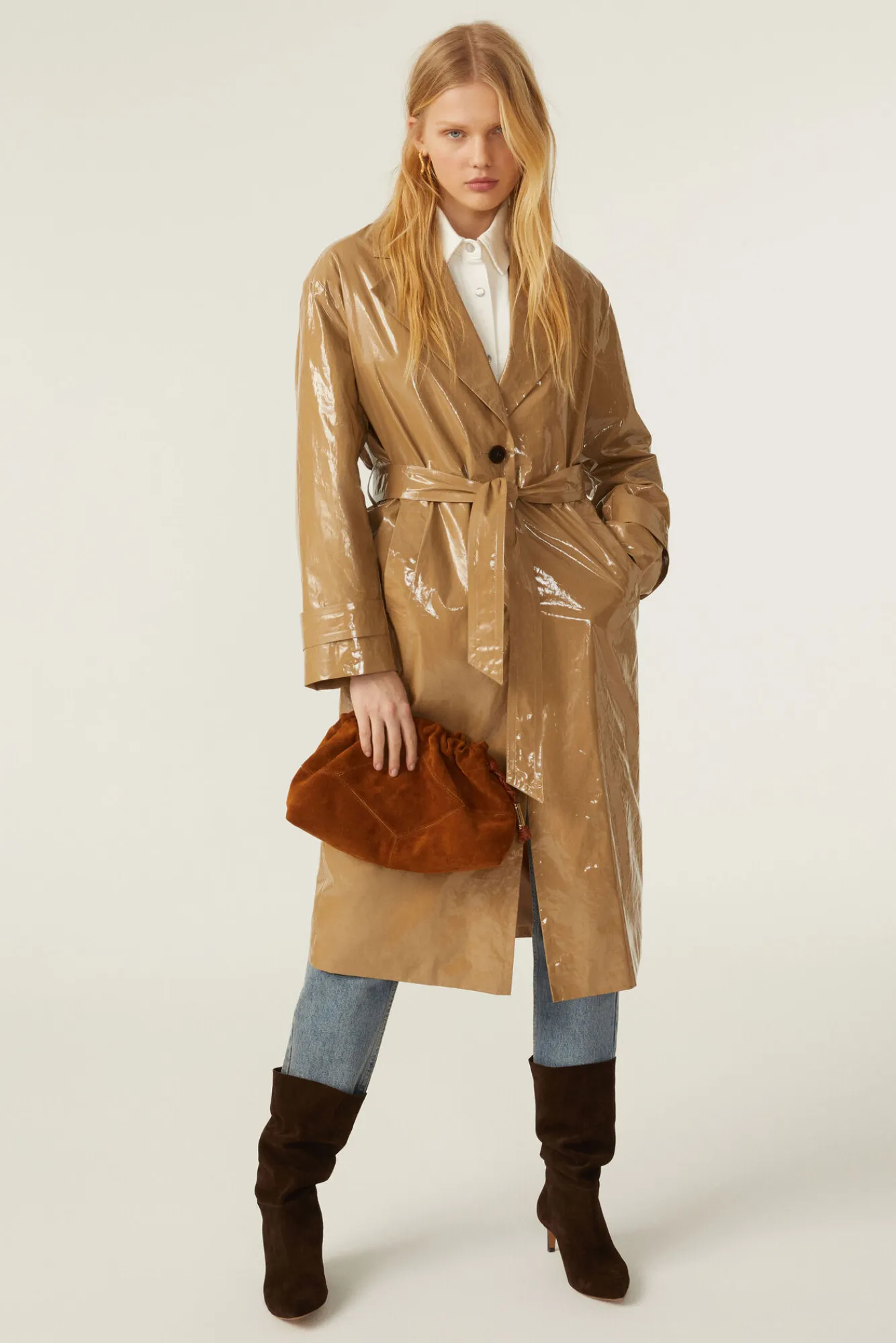 ba&sh Vestes & Manteaux*Cal. Beige
