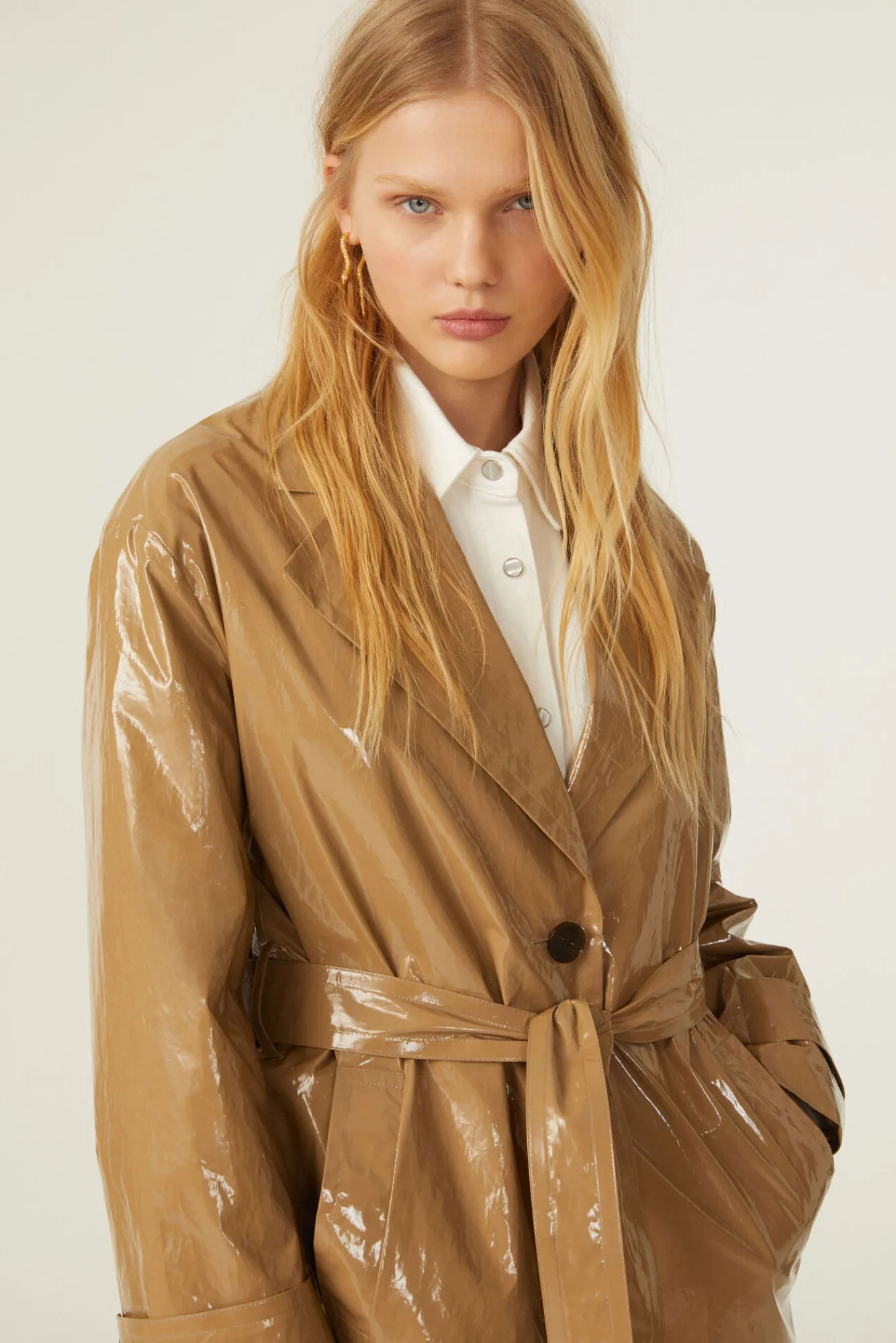 ba&sh Vestes & Manteaux*Cal. Beige