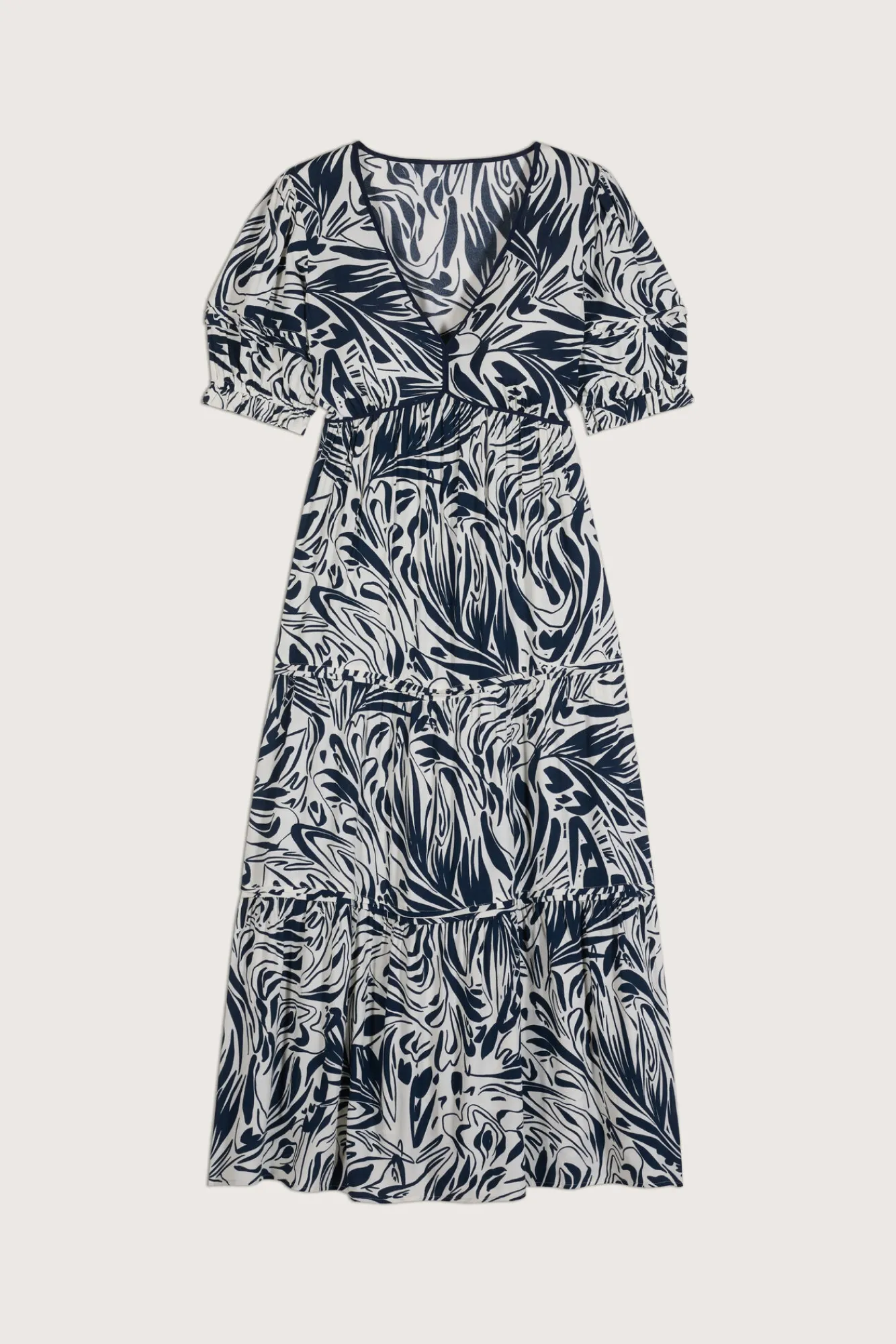 ba&sh Robes*Calas. Blanc Ecru