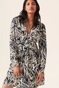 ba&sh Robes*Calla. Blanc Ecru