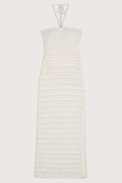 ba&sh Robes*Calune. Blanc Ecru