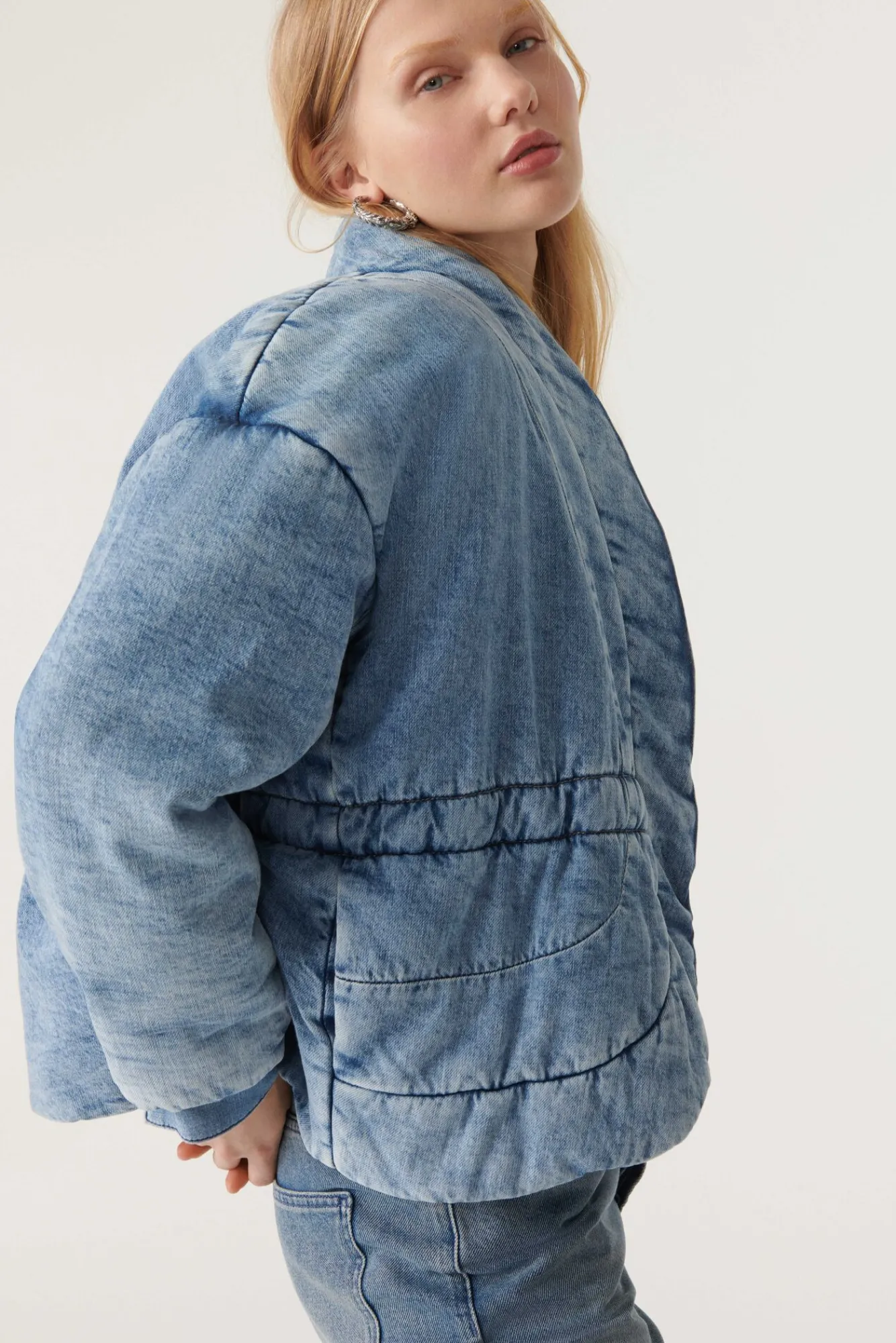 ba&sh Vestes & Manteaux*Caly. Denim
