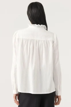 ba&sh Tops & Chemises*Caress. Blanc Ecru