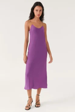 ba&sh Robes*Carline. Rouge