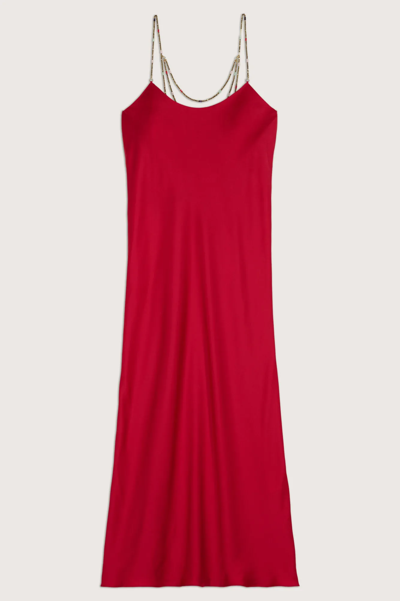 ba&sh Robes*Carline. Rouge