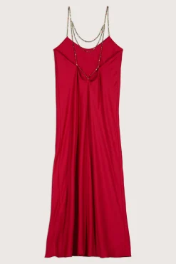 ba&sh Robes*Carline. Rouge