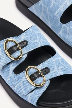 ba&sh Denim*Cayetana. Bleu