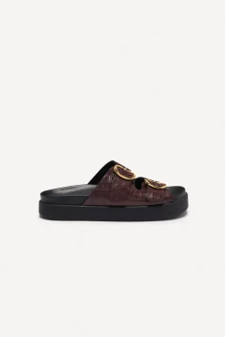 ba&sh Chaussures*Cayetana. Marron