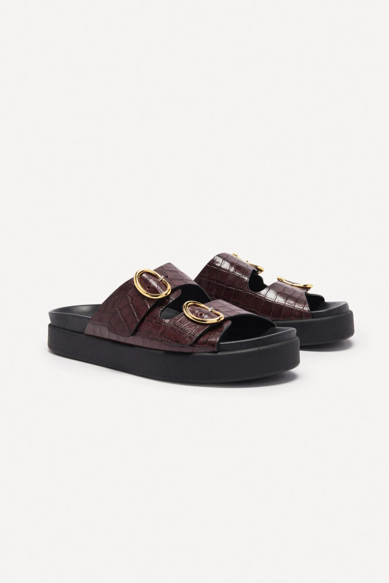 ba&sh Chaussures*Cayetana. Marron