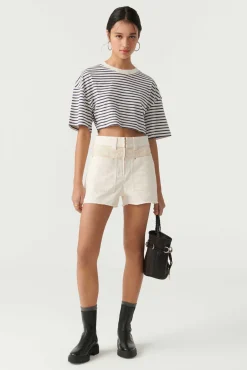 ba&sh Jupes & Shorts*Cdavid. Blanc Ecru