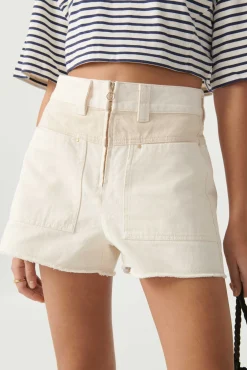 ba&sh Jupes & Shorts*Cdavid. Blanc Ecru