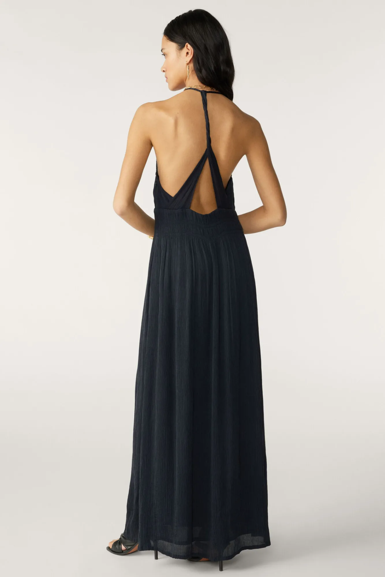 ba&sh Robes*Cha. Bleu Nuit
