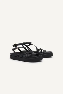 ba&sh Chaussures*Chana. Noir