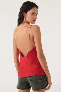 ba&sh Tops & Chemises*Circee. Rouge